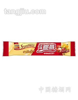 散装威化饼干草莓味