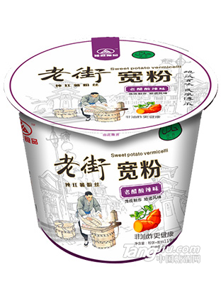老街宽粉-老酸辣味（桶装）