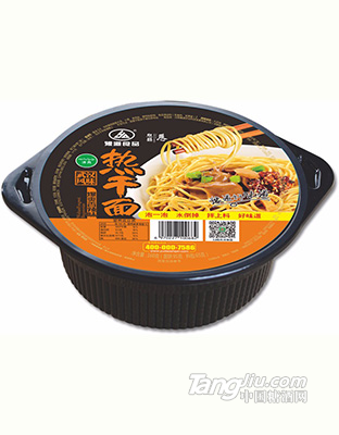 豫道热干面爆爽香辣味