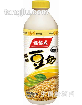 胶瓶原味豆奶1L