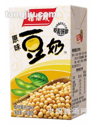 纸包装原味豆奶250ml