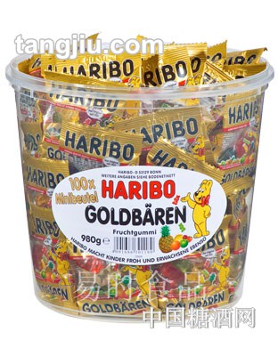 【哈瑞宝】迷你小熊果味软糖980g