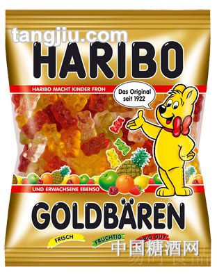 【哈瑞宝】经典小熊果味软糖100g