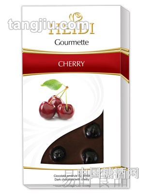 【赫蒂】樱桃黑巧克力100g