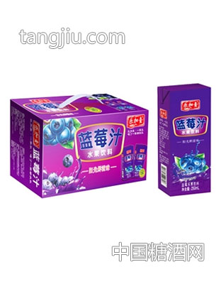 乐加壹蓝莓汁250ml