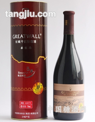 长城干红葡萄酒&#183;赤霞珠