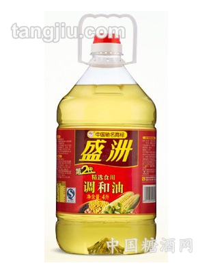 盛洲精选食用调和油4L