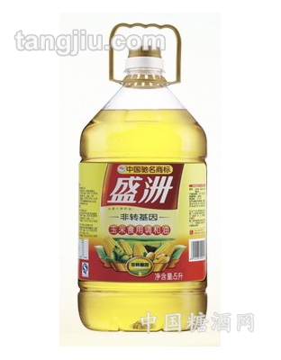 盛洲非转基因玉米调和油5L