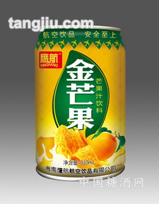 金芒果果汁饮料310ML罐装