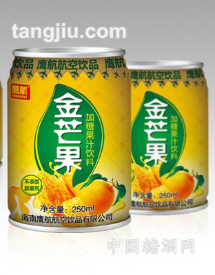 金芒果加糖果汁饮料250ml