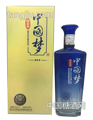 中国梦蓝色梦绵柔型-白酒-江苏一龙酒业