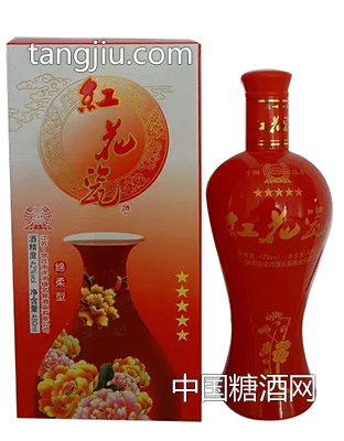 红花瓶绵柔型-白酒-江苏一龙酒业