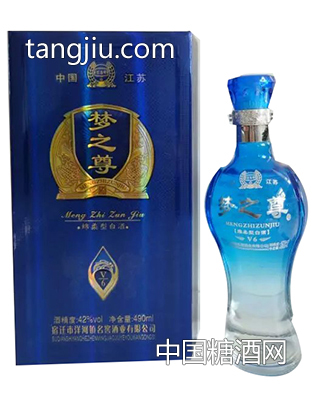 梦之尊V6绵柔型白酒-白酒-江苏一龙酒业