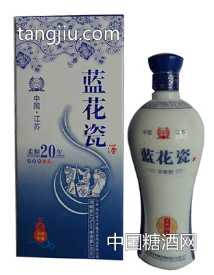 蓝花瓶柔和20年-白酒-江苏一龙酒业