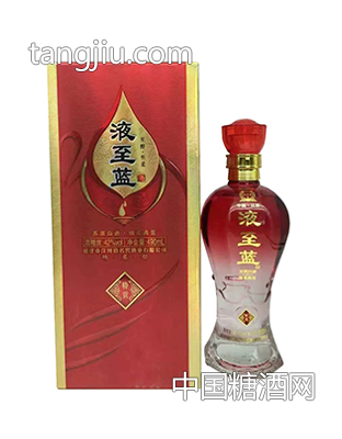 液至蓝-绵柔型白酒红瓶490ml