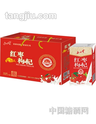 源汇红枣枸杞奶味饮料