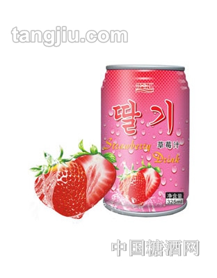 源汇草莓汁325ml