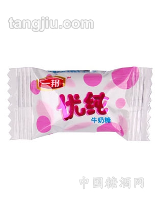 优纯牛奶糖红色装