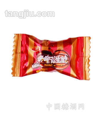 咔嚓花生脆酥糖红色装