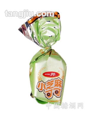 小芝麻可可奶糖绿色装