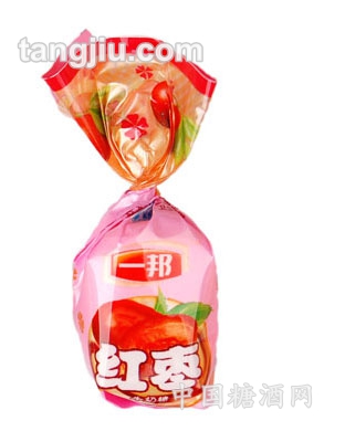 一邦红枣牛奶糖红色装