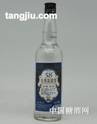 台湾高粱酒圆瓶简装-58&#176;-600ml浓香型