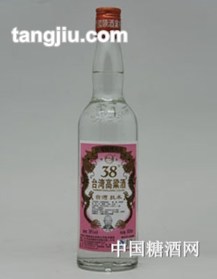 台湾高粱酒圆瓶简装-38&#176;-600ml浓香型