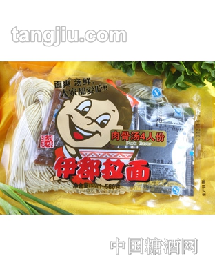 伊都肉骨汤拉面4人份560g