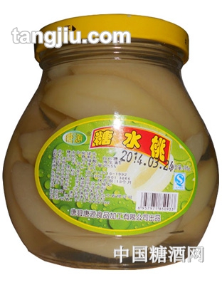 唐源糖水桃罐头285g