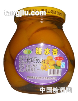 唐源糖水杏罐头285g