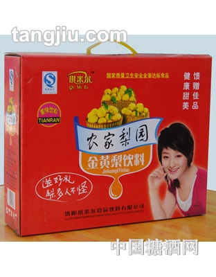 琪米尔金黄梨饮料