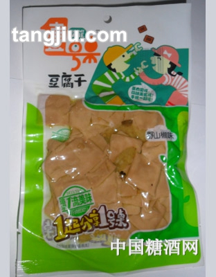 壹号桌野山椒味豆腐干80g