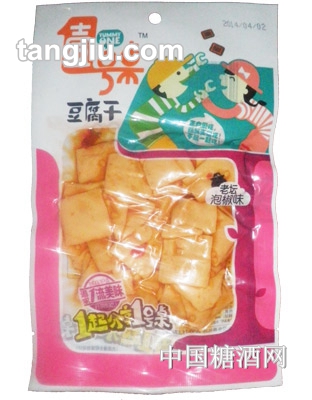 壹号桌老坛泡椒味豆腐干80g