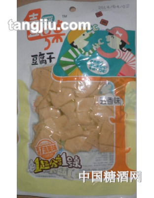 壹号桌五香味豆腐干80g