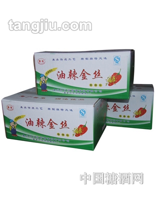 油辣金丝香辣味箱
