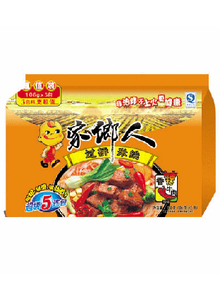 五连包米线（香辣牛肉味）
