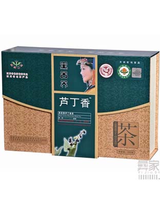 300克黑苦荞芦丁香茶