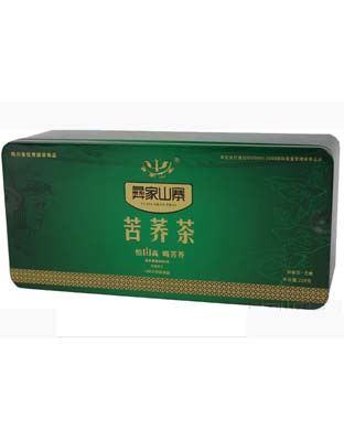 228克苦荞茶（铁盒装）