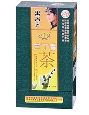 黑苦荞芦丁香茶300克