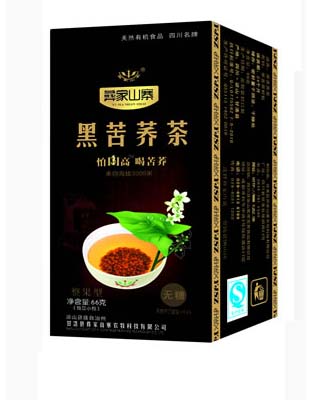 66克黑苦荞茶(盒装)