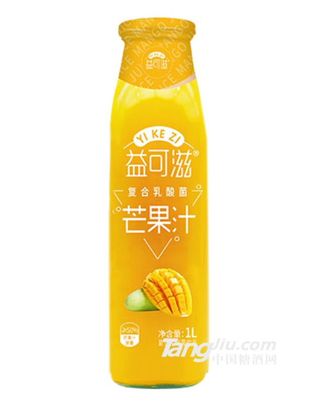 益可滋复合乳酸菌芒果汁-1L