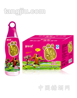 心相随熊出没蜜桃果味饮料380ml