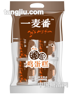 一麦番鸡蛋糕-中包装288g