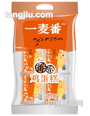 一麦番鸡蛋糕288g