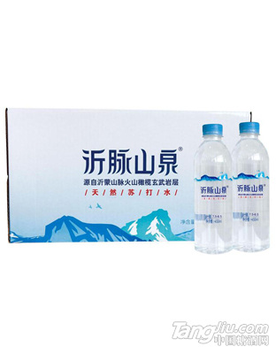 沂脉山泉—天然苏打水（450ml箱）