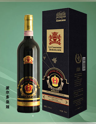 波尔多皇冠干红葡萄酒