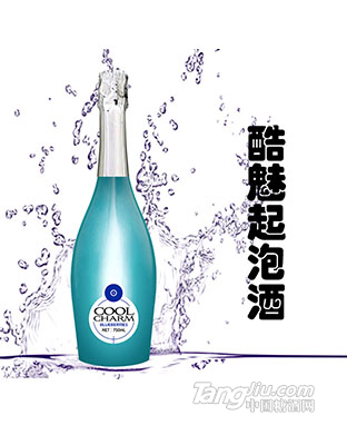 酷魅起泡酒简装型蓝莓味750ml