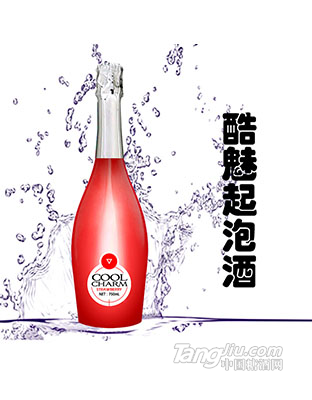 酷魅起泡酒简装型草莓味750ml