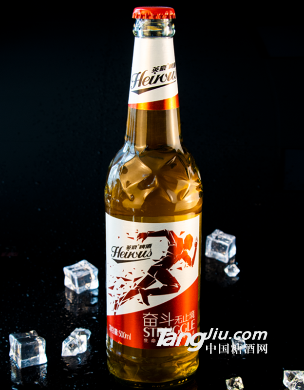 英豪奋斗啤酒500MLx12瓶