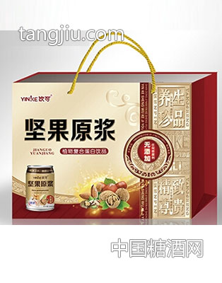 坚果原浆植物蛋白饮品手提装
